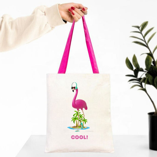 Flamingo Kanvas Çanta