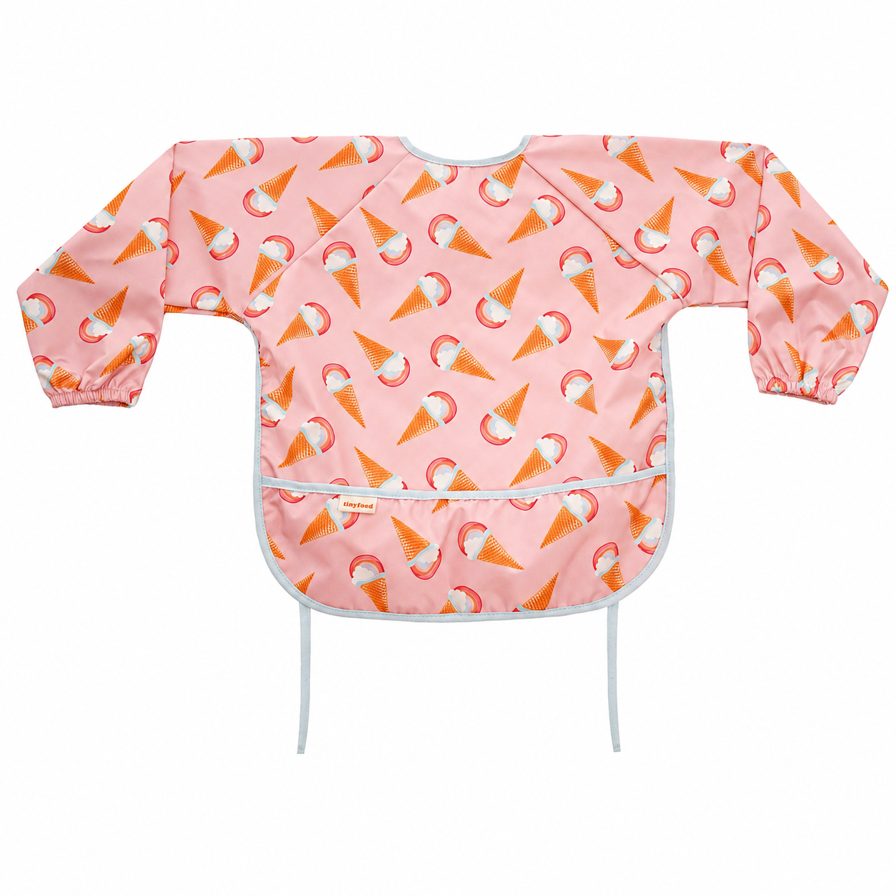 Long Sleeved Waterproof Bib – IceCream (2-4 Years)